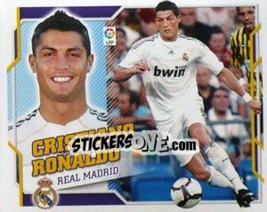 Sticker Cristiano Ronaldo (14) - Liga Spagnola 2010-2011 n. 289 - Colecciones ESTE