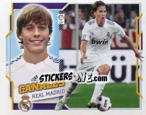 Sticker Canales (Nueva imagen) - Liga Spagnola 2010-2011 - Colecciones ESTE