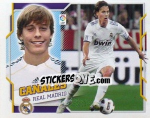 Sticker Canales (Nueva imagen) - Liga Spagnola 2010-2011 n. 292 - Colecciones ESTE