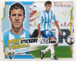 Sticker Manu Torres (6A) - Liga Spagnola 2010-2011 n. 308 - Colecciones ESTE