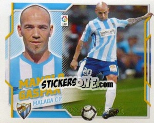 Sticker Manolo Gaspar (6B) - Liga Spagnola 2010-2011 n. 309 - Colecciones ESTE