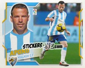 Cromo Apono (9) - Liga Spagnola 2010-2011 - Colecciones ESTE