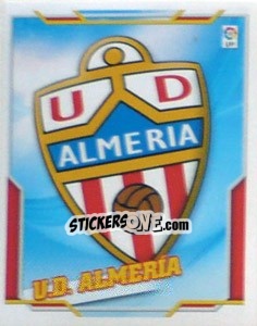 Cromo Escudo ALMERIA - Liga Spagnola 2010-2011 - Colecciones ESTE