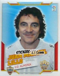 Sticker Juan Manuel Lillo - Liga Spagnola 2010-2011 n. 2 - Colecciones ESTE