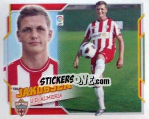 Sticker Jakobsen (5) - Liga Spagnola 2010-2011 n. 7 - Colecciones ESTE