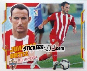 Sticker Juanma Ortiz (7) - Liga Spagnola 2010-2011 n. 10 - Colecciones ESTE
