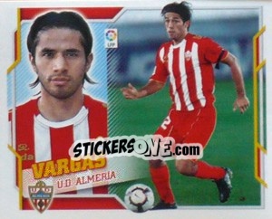 Sticker Vargas (10) - Liga Spagnola 2010-2011 n. 13 - Colecciones ESTE