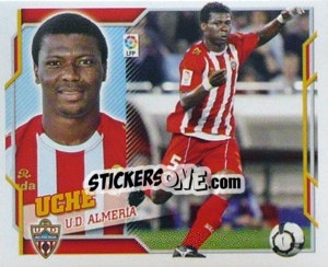 Sticker Uche (15A) - Liga Spagnola 2010-2011 n. 19 - Colecciones ESTE