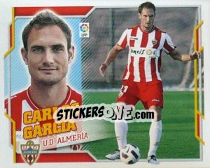 Sticker Carlos Garcia (4B) COLOCA - Liga Spagnola 2010-2011 n. 22 - Colecciones ESTE