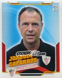 Sticker Joaquin Caparros - Liga Spagnola 2010-2011 - Colecciones ESTE