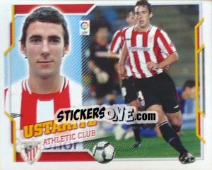 Cromo Ustaritz (6A) - Liga Spagnola 2010-2011 - Colecciones ESTE