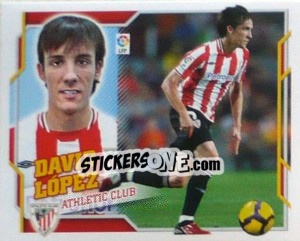 Cromo David Lopez (10B) - Liga Spagnola 2010-2011 - Colecciones ESTE