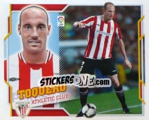 Cromo Toquero (16A) - Liga Spagnola 2010-2011 n. 52 - Colecciones ESTE