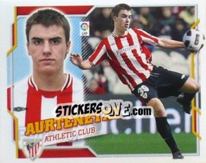 Sticker Aurtenetxe (5B)  COLOCA - Liga Spagnola 2010-2011 n. 54 - Colecciones ESTE
