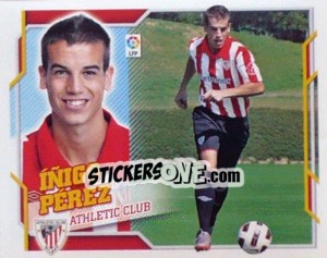 Sticker Inigo Perez (11B) COLOCA - Liga Spagnola 2010-2011 n. 55 - Colecciones ESTE