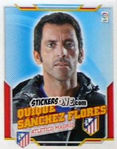 Cromo Quique Sánchez Flores - Liga Spagnola 2010-2011 - Colecciones ESTE