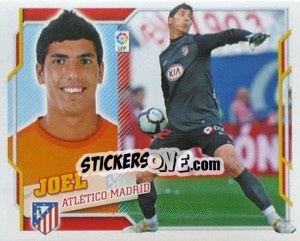 Cromo Joel  (2B) - Liga Spagnola 2010-2011 n. 65 - Colecciones ESTE