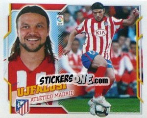 Sticker Ujfalusi (3) - Liga Spagnola 2010-2011 n. 66 - Colecciones ESTE