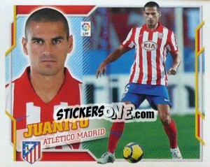 Cromo Juanito (6A) - Liga Spagnola 2010-2011 - Colecciones ESTE