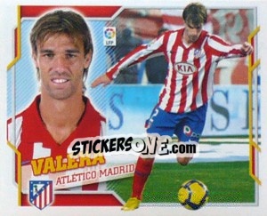 Sticker Valera  (6B) - Liga Spagnola 2010-2011 n. 70 - Colecciones ESTE