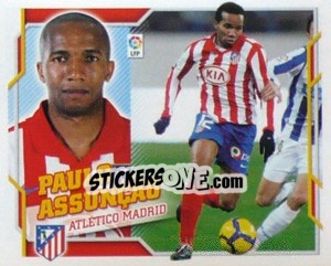 Cromo Paulo Assuncao (9) - Liga Spagnola 2010-2011 - Colecciones ESTE