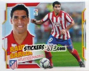 Sticker Raul Garcia (10A) - Liga Spagnola 2010-2011 n. 75 - Colecciones ESTE
