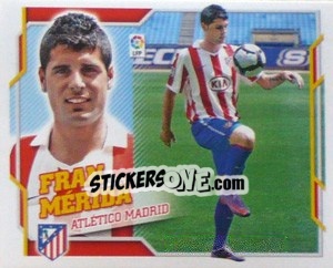 Cromo Fran Merida (12) - Liga Spagnola 2010-2011 - Colecciones ESTE