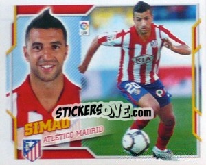 Sticker Simao (13A) - Liga Spagnola 2010-2011 - Colecciones ESTE