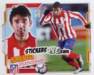 Sticker Salvio (13B) - Liga Spagnola 2010-2011 n. 80 - Colecciones ESTE