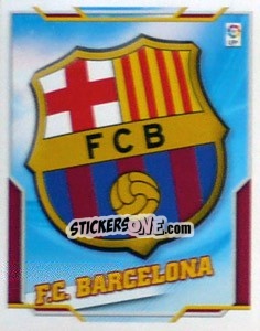 Figurina Escudo BARCELONA - Liga Spagnola 2010-2011 - Colecciones ESTE