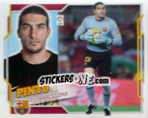 Cromo Pinto  (2) - Liga Spagnola 2010-2011 - Colecciones ESTE
