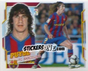 Sticker Puyol ( 4A) - Liga Spagnola 2010-2011 n. 96 - Colecciones ESTE