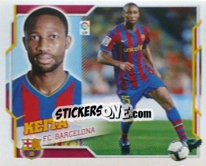 Sticker Seydou Keita (12) - Liga Spagnola 2010-2011 n. 106 - Colecciones ESTE