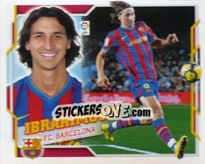 Sticker Ibrahimovic (15A) - Liga Spagnola 2010-2011 - Colecciones ESTE