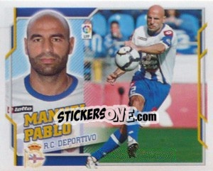 Sticker Manuel Pablo (3) - Liga Spagnola 2010-2011 n. 125 - Colecciones ESTE