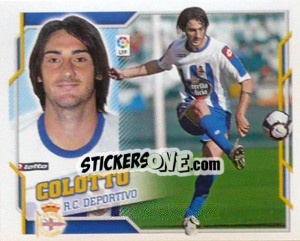 Sticker Colotto (6) - Liga Spagnola 2010-2011 n. 129 - Colecciones ESTE