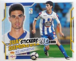 Cromo Juan Dominguez (10B) - Liga Spagnola 2010-2011 - Colecciones ESTE