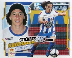 Sticker Guardado (13) - Liga Spagnola 2010-2011 n. 139 - Colecciones ESTE