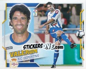 Sticker Valeron (14A) - Liga Spagnola 2010-2011 n. 140 - Colecciones ESTE
