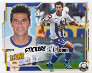 Sticker Riki (14B) - Liga Spagnola 2010-2011 n. 141 - Colecciones ESTE