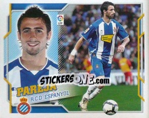 Sticker Pareja (5A) - Liga Spagnola 2010-2011 n. 157 - Colecciones ESTE