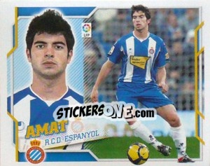 Cromo Amat (5B) - Liga Spagnola 2010-2011 - Colecciones ESTE