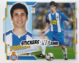 Sticker Forlin (6) - Liga Spagnola 2010-2011 - Colecciones ESTE