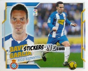 Sticker David Garcia (7A) - Liga Spagnola 2010-2011 n. 160 - Colecciones ESTE