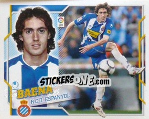 Cromo Baena (8) - Liga Spagnola 2010-2011 - Colecciones ESTE