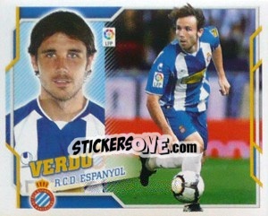 Figurina Verdu (10) - Liga Spagnola 2010-2011 - Colecciones ESTE