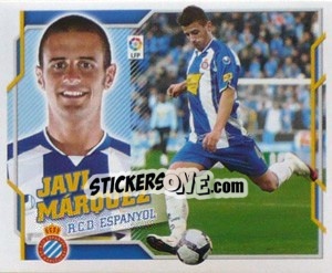 Sticker Javi Marquez (11) - Liga Spagnola 2010-2011 n. 165 - Colecciones ESTE
