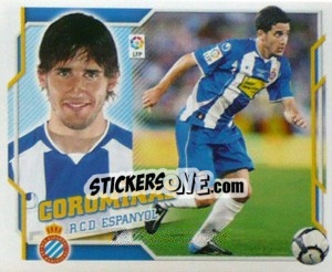 Sticker Corominas (12B) - Liga Spagnola 2010-2011 n. 167 - Colecciones ESTE