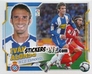 Sticker Ivan Alonso (14A) - Liga Spagnola 2010-2011 n. 169 - Colecciones ESTE