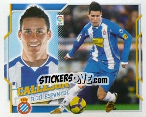 Sticker Callejon (15) - Liga Spagnola 2010-2011 n. 171 - Colecciones ESTE